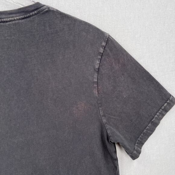 LUCKY BRAND Journey Band Tee Mens Gray Small Short Sleeve Crew Neck Unisex Shirt - Picture 9 of 12